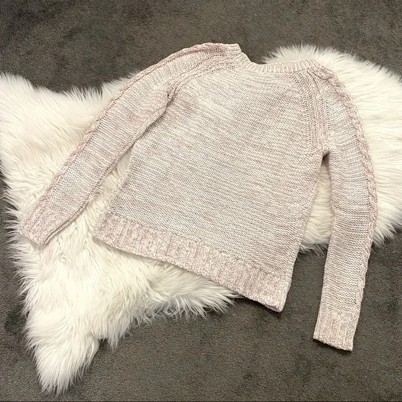 Blush cable-knit sweater - Picture 4 of 5